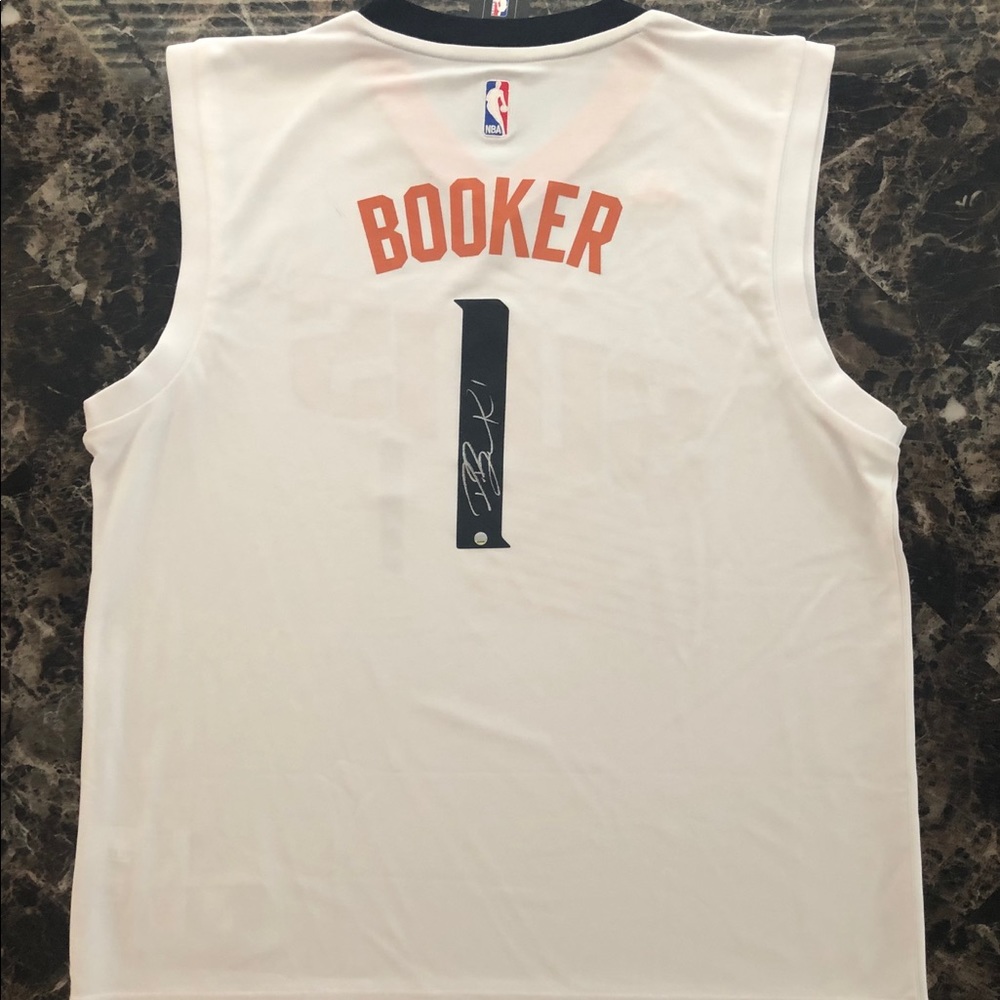 Devin Booker Signed Authentic Phoenix Suns Jersey